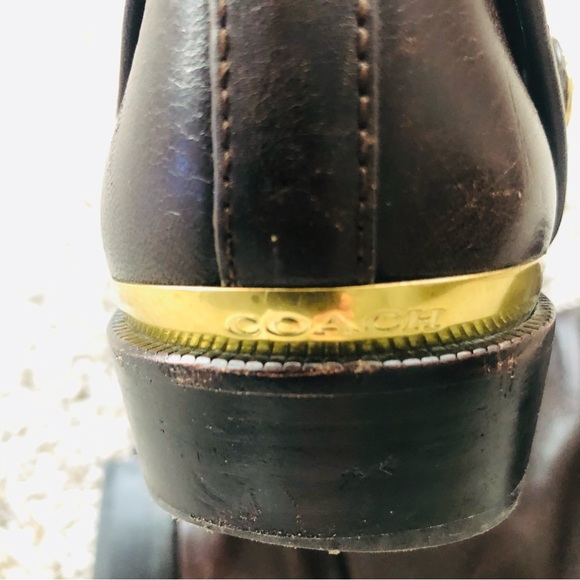 - Coach Leona boots size 7.5 equestrian booties shoes - Picture 6 of 16